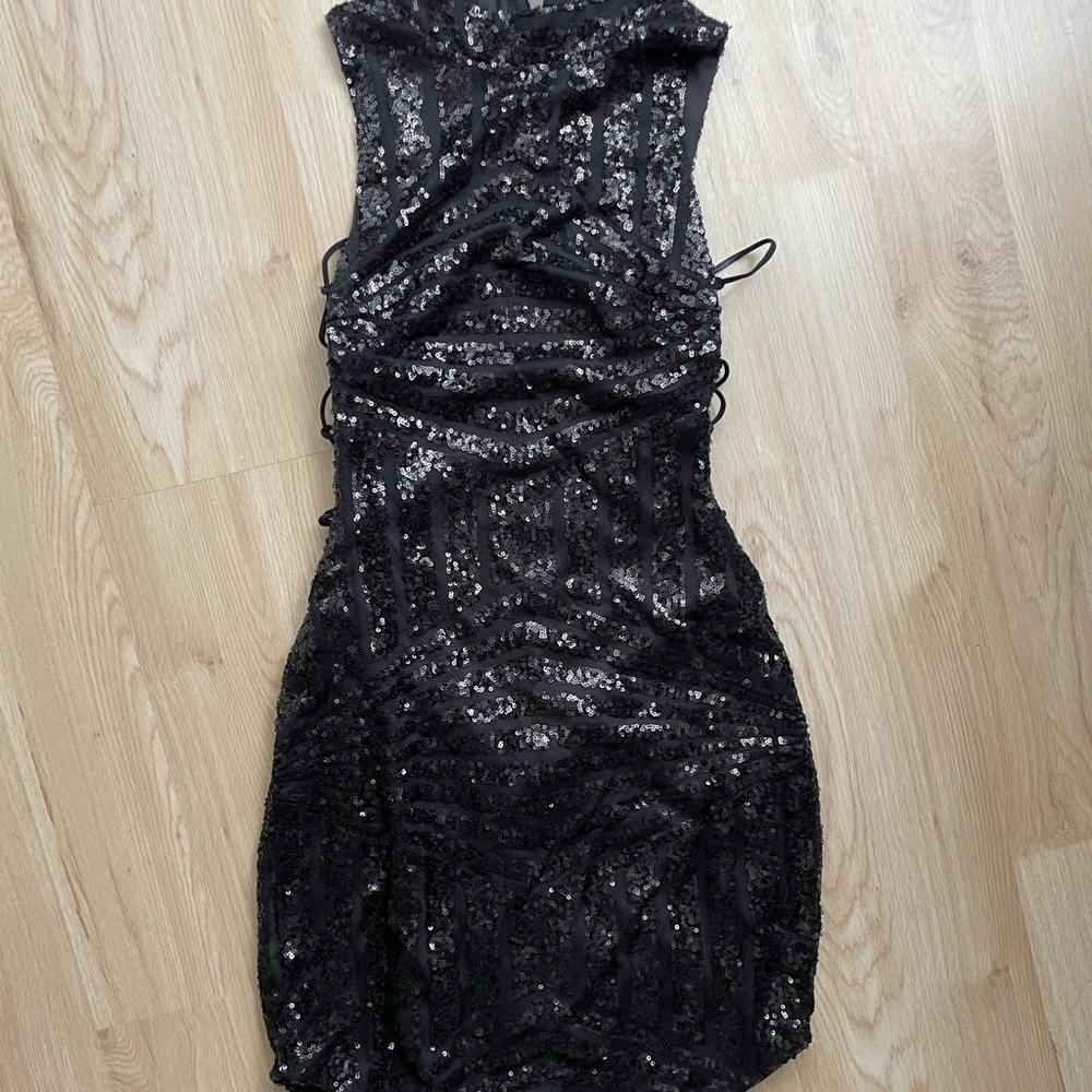 Black RUMOR dress